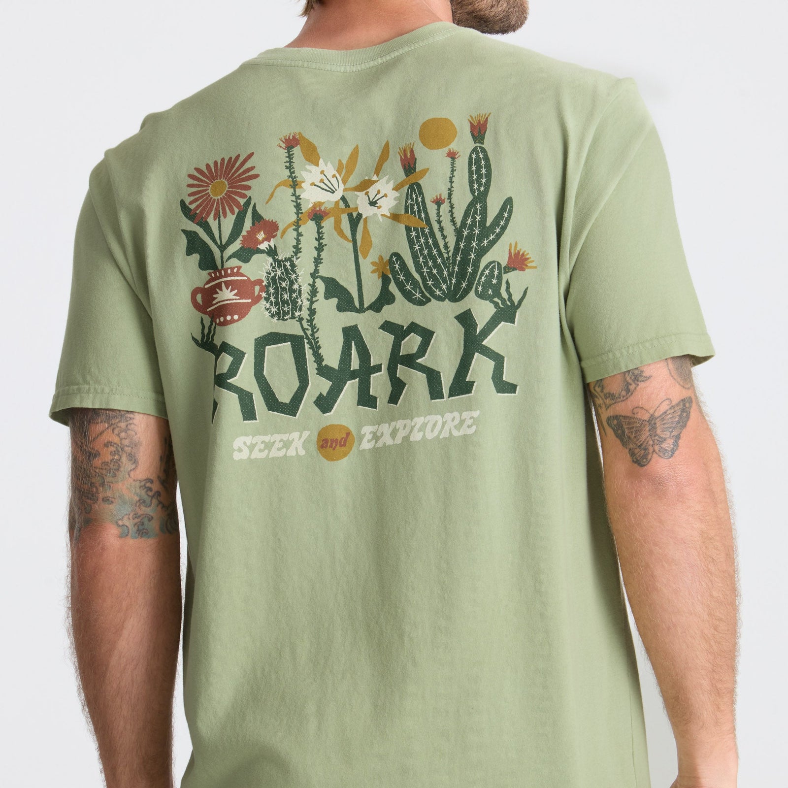 Cactus Garden Premium Tee Seafoam - Image 8