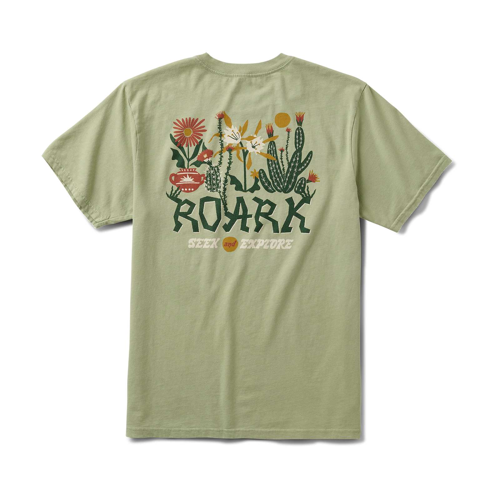 Cactus Garden Premium Tee Seafoam - Image 1