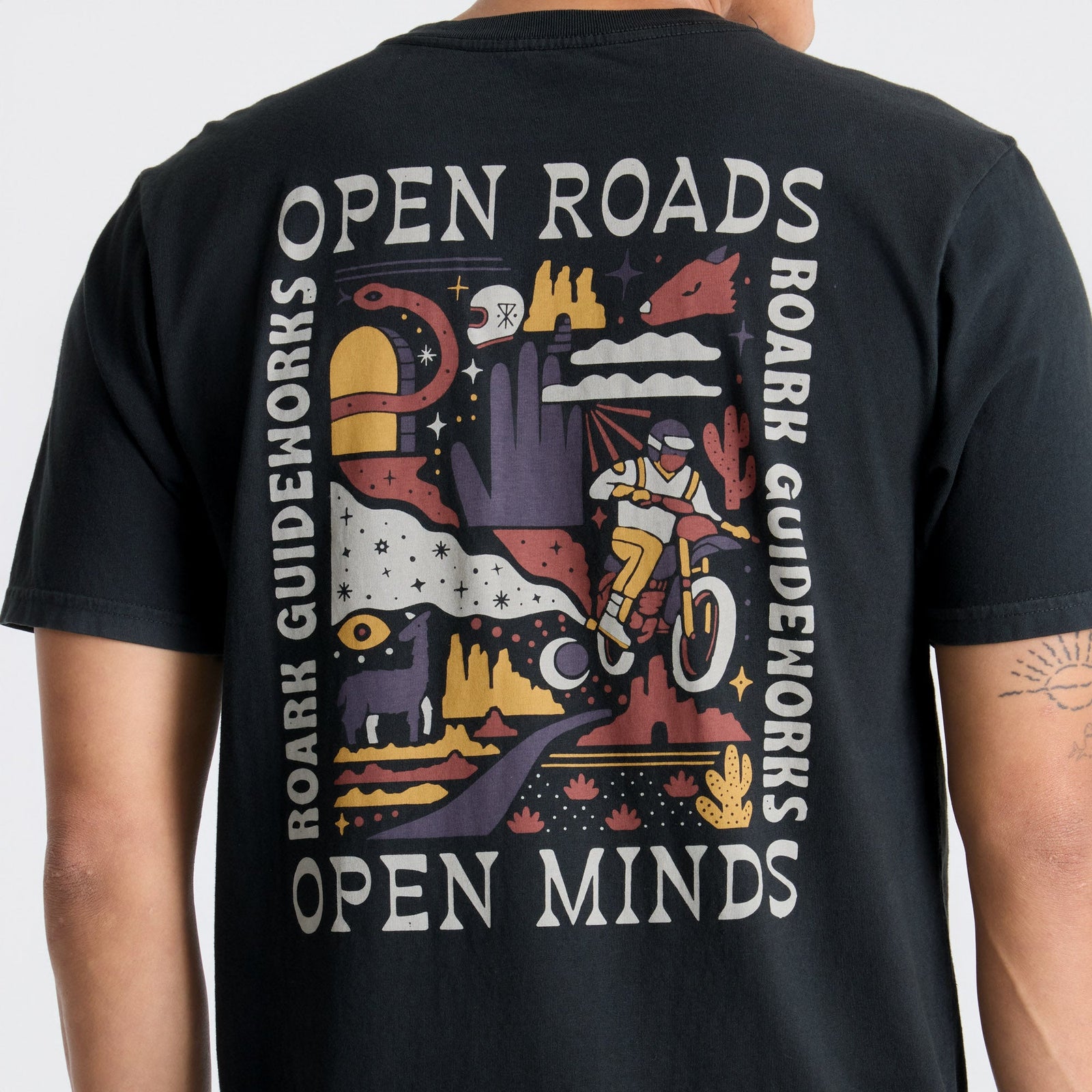 Atacame Guideworks Premium Tee Black - Image 6