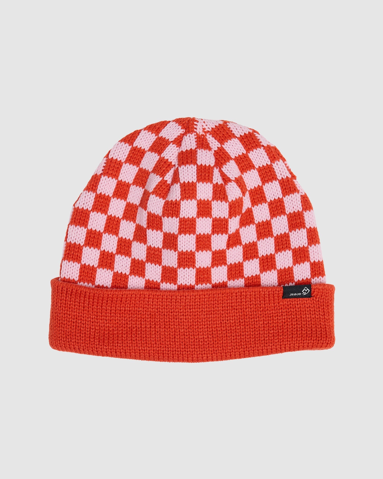 Womens Cosy Check Beanie