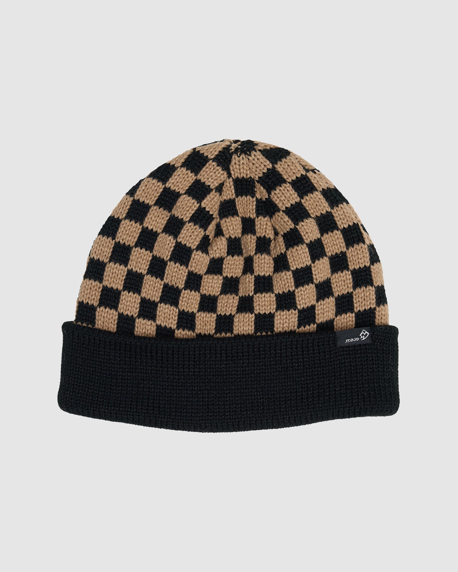 Womens Cosy Check Beanie