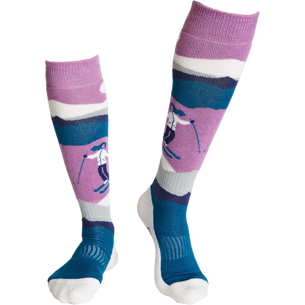 Retro Ski Sock