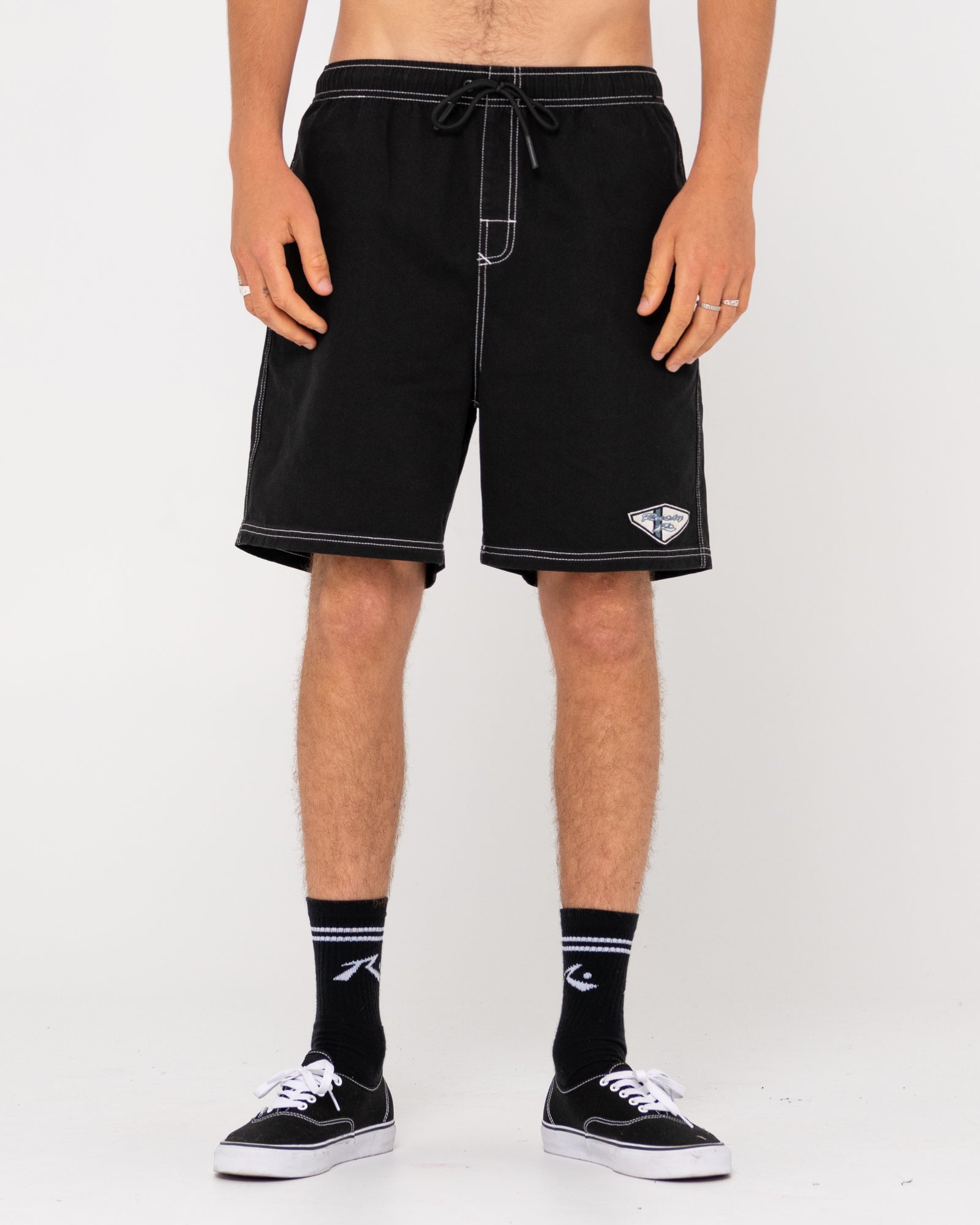 Manila Folder Heritage Elastic Waist Short