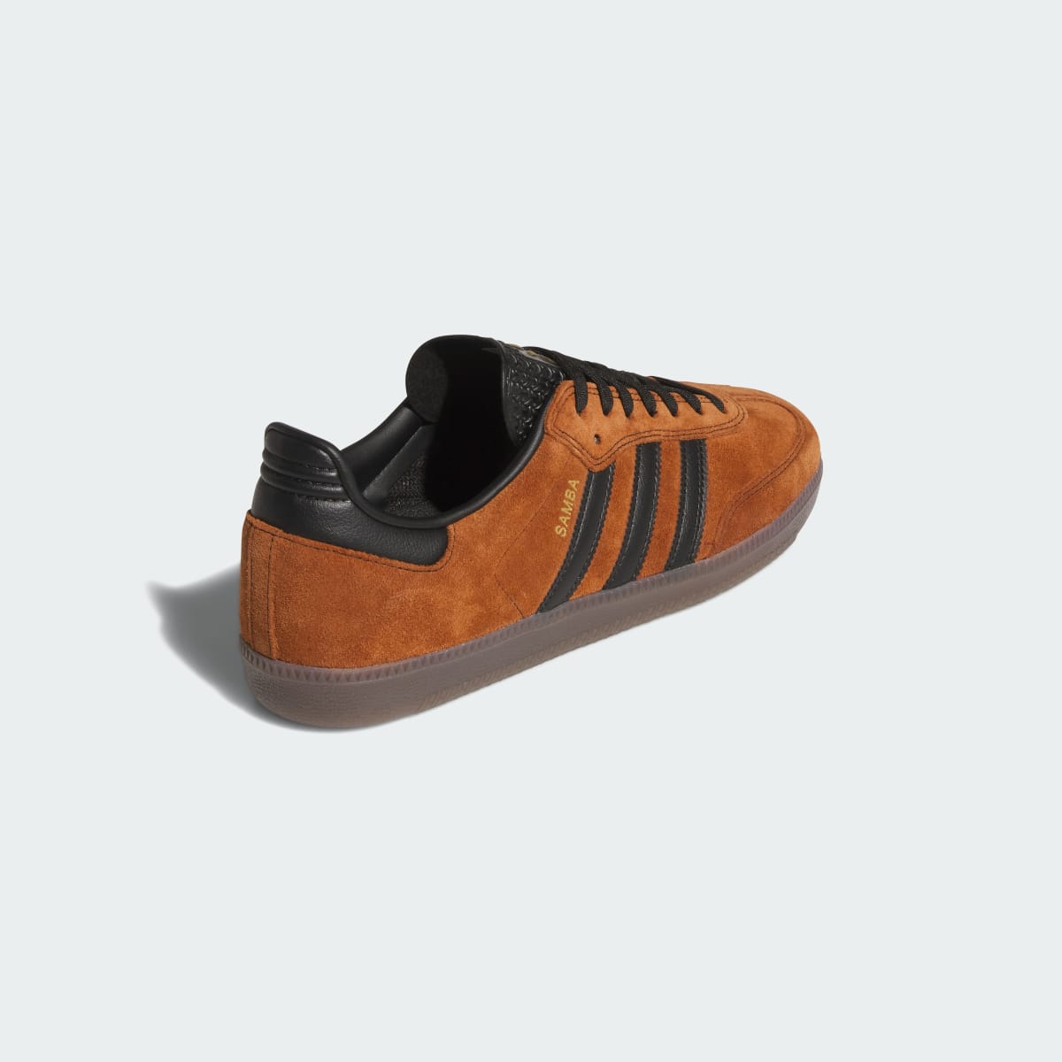 Samba Adv Shoes Dusky Bronze / Core Black / Gum - Image 6