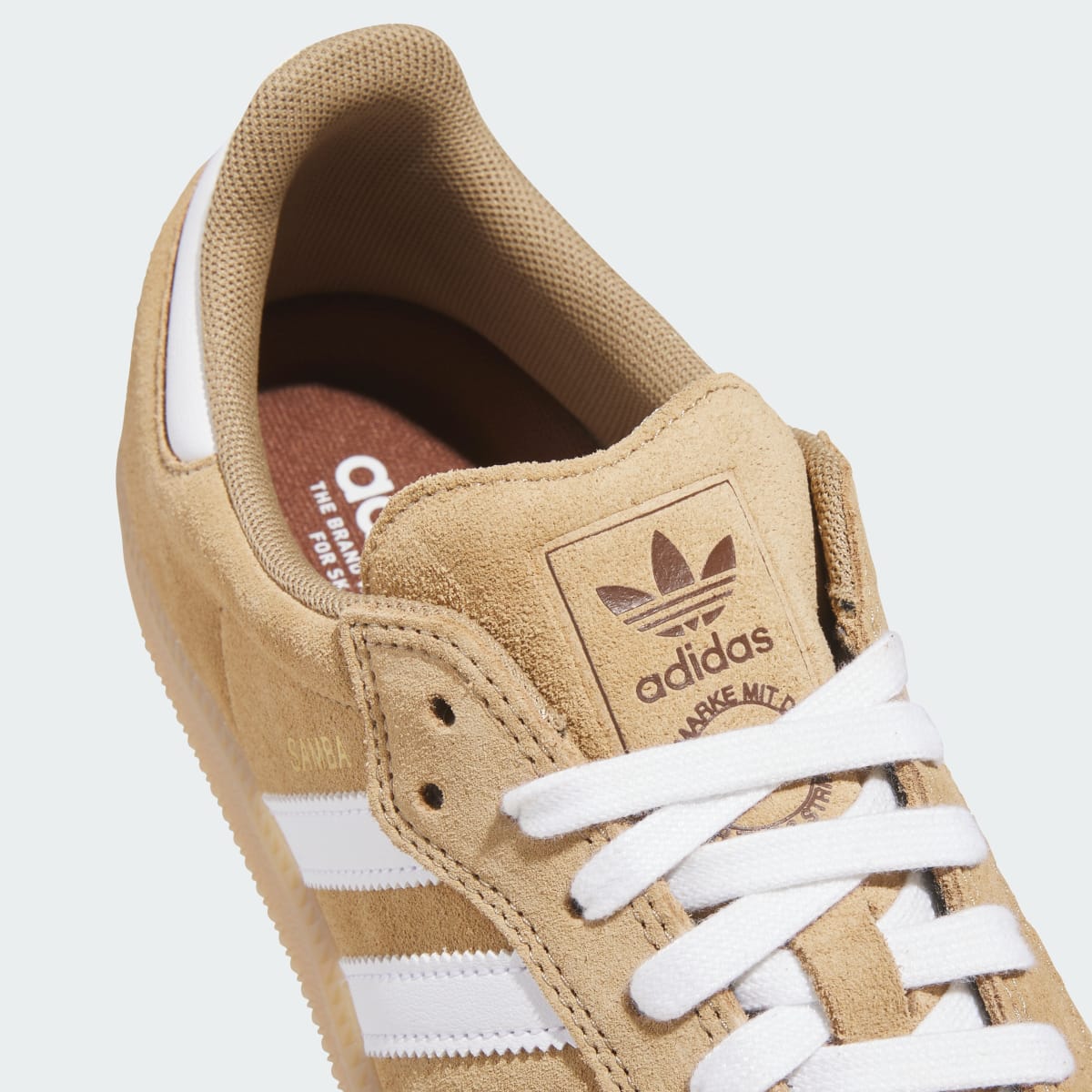 Samba Adv Shoes Cardboard / Cloud White / Gum - Image 7