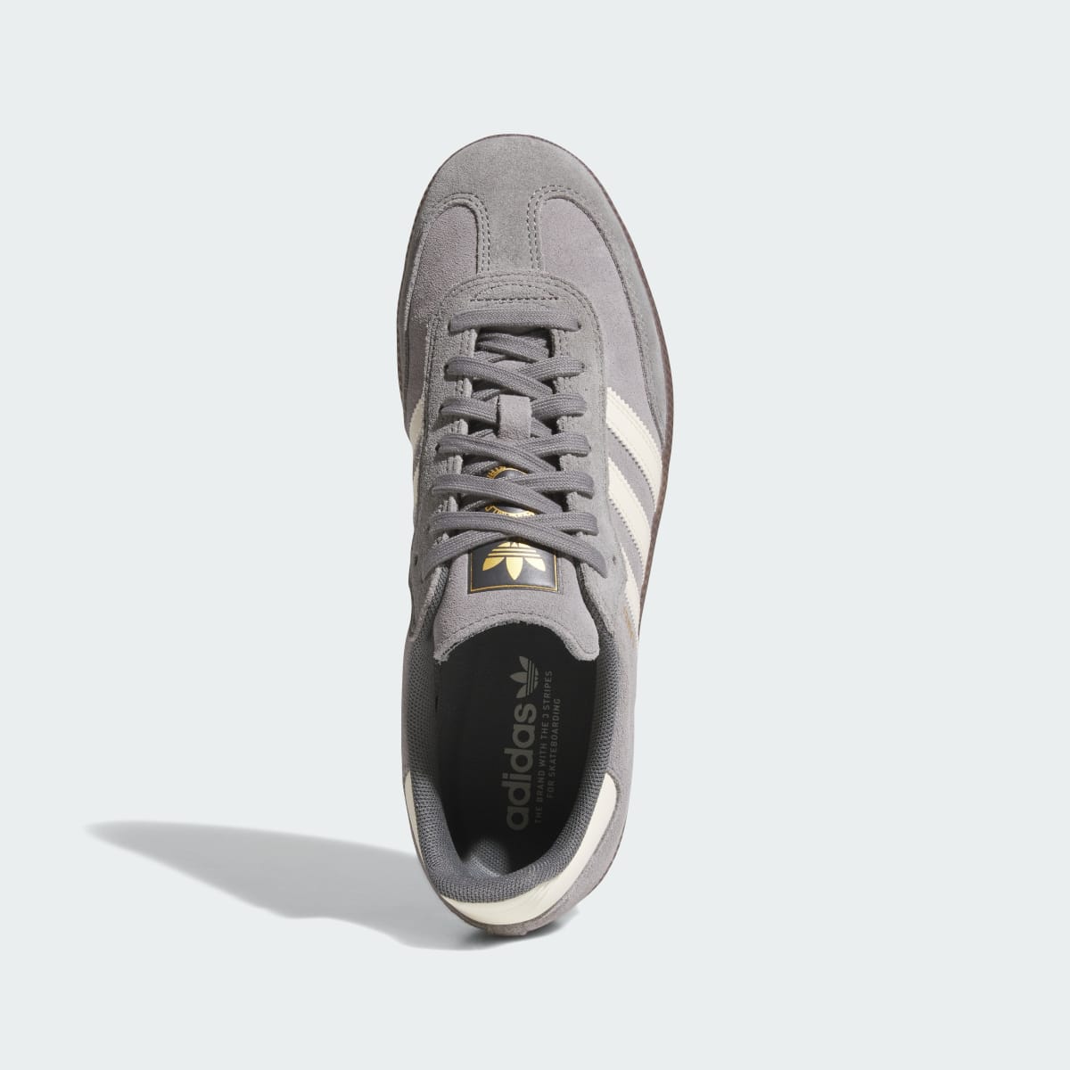 Samba Adv Shoes Grey Four / Cream White / Grey Three - Image 3