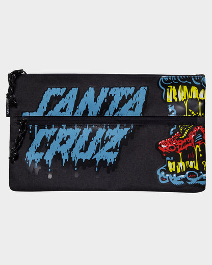 Decayed Hand Mouth Boys Pencil Case Dark Grey Marle