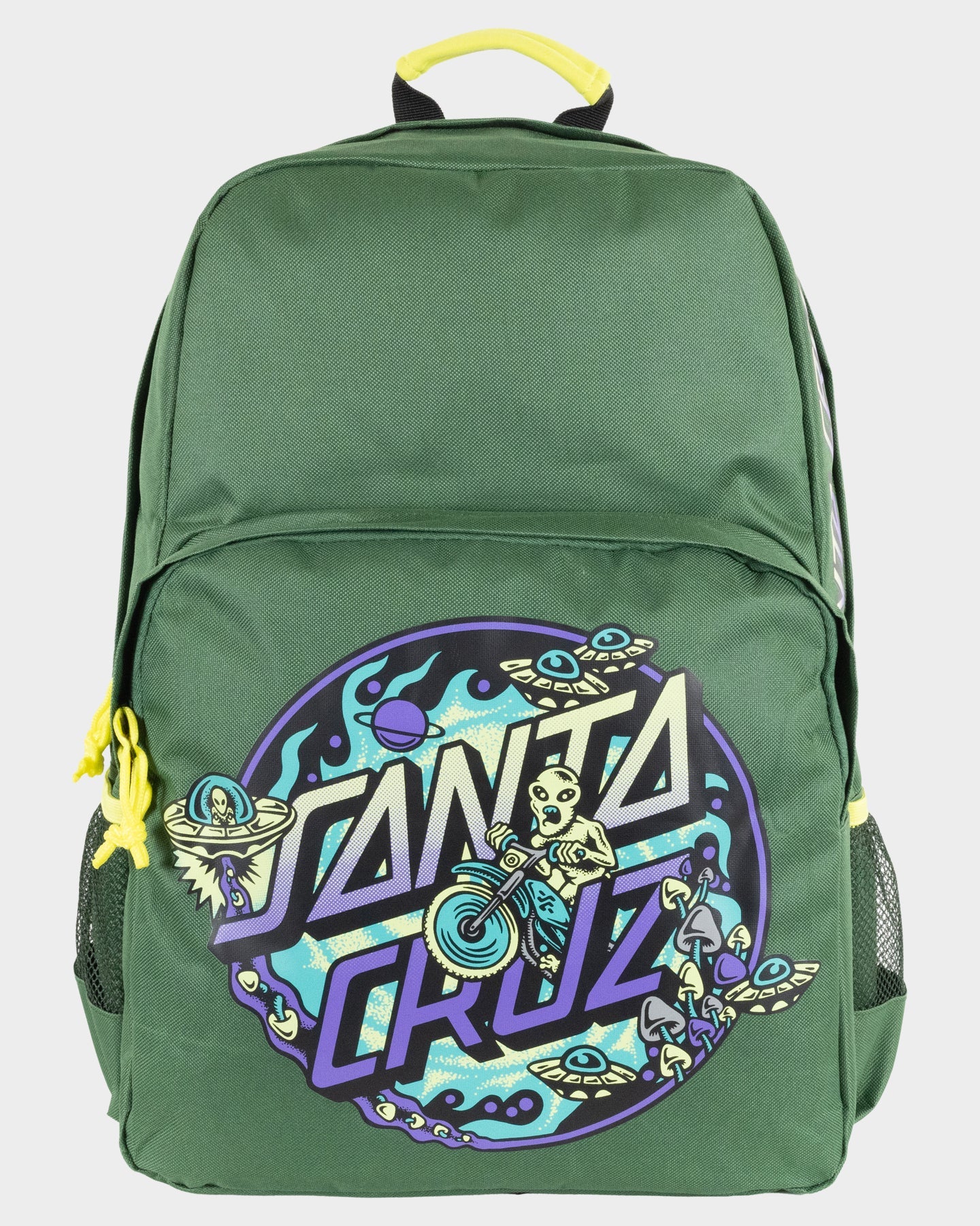 Kids Winkowski Dope Planet 2 Dot Back Pack Dark Green - Image 1