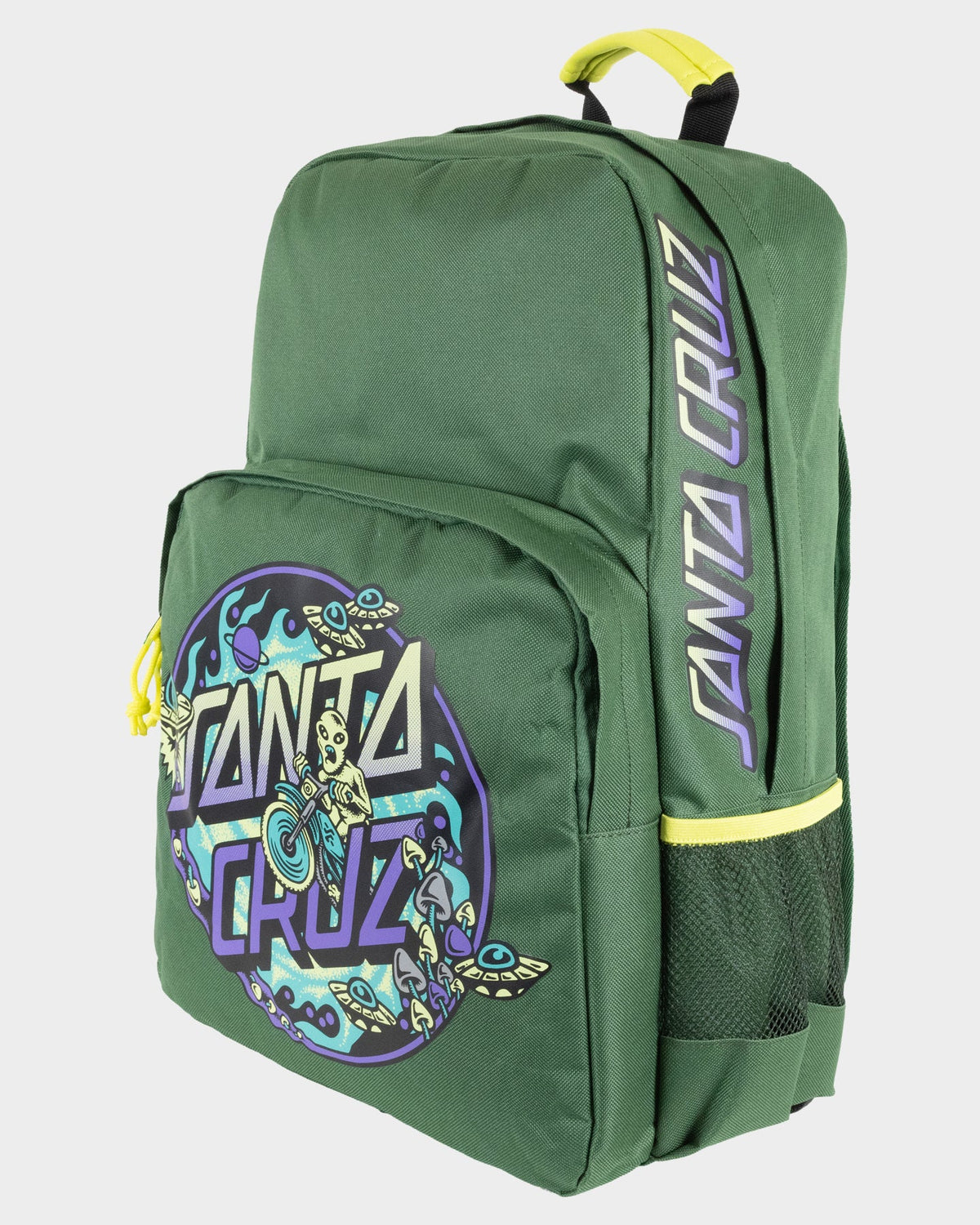 Kids Winkowski Dope Planet 2 Dot Back Pack Dark Green - Image 2