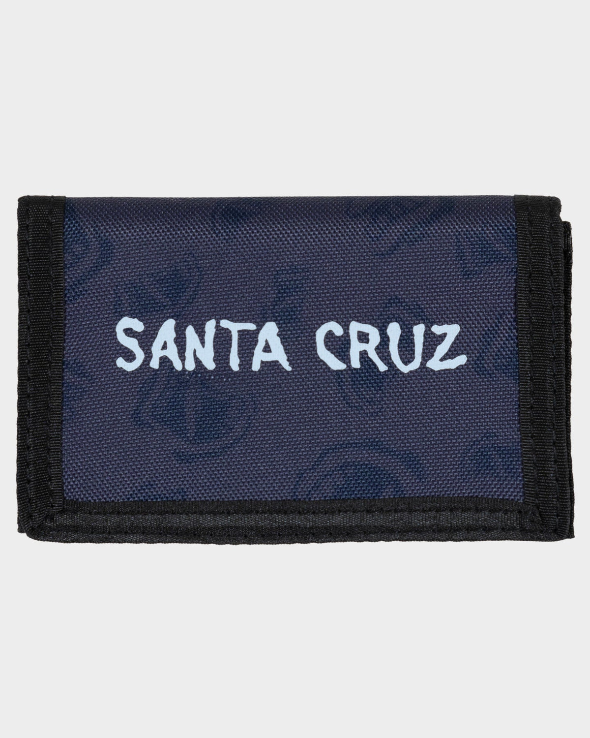 Mens Screaming Mouth Velcro Wallet Dark Blue - Image 2