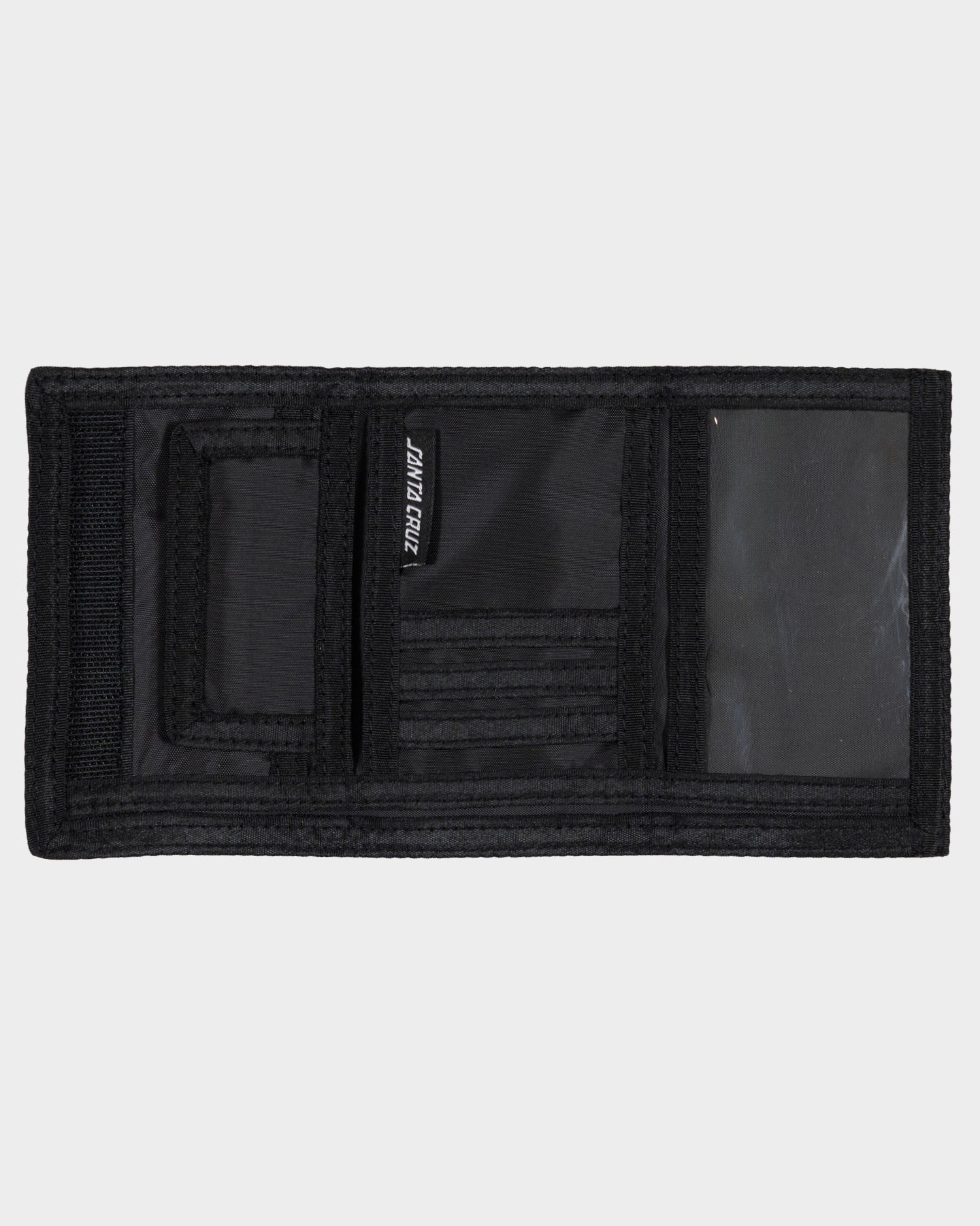 Mens Screaming Mouth Velcro Wallet Dark Blue - Image 4