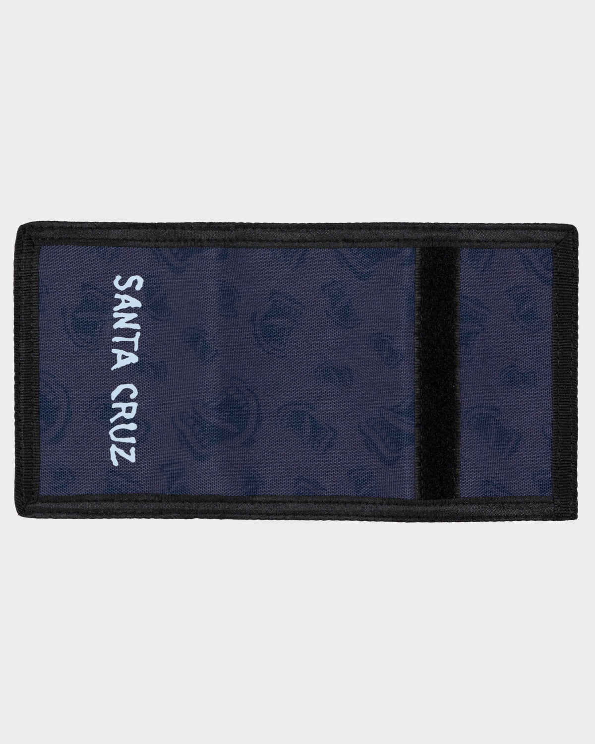 Mens Screaming Mouth Velcro Wallet Dark Blue - Image 5