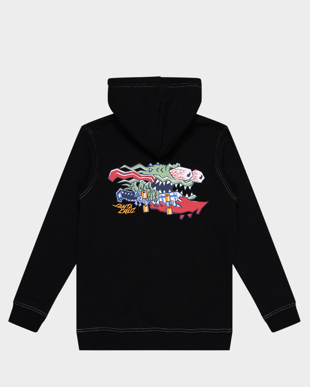 Kids Meek Scratched Slasher Hoodie Black - Image 2