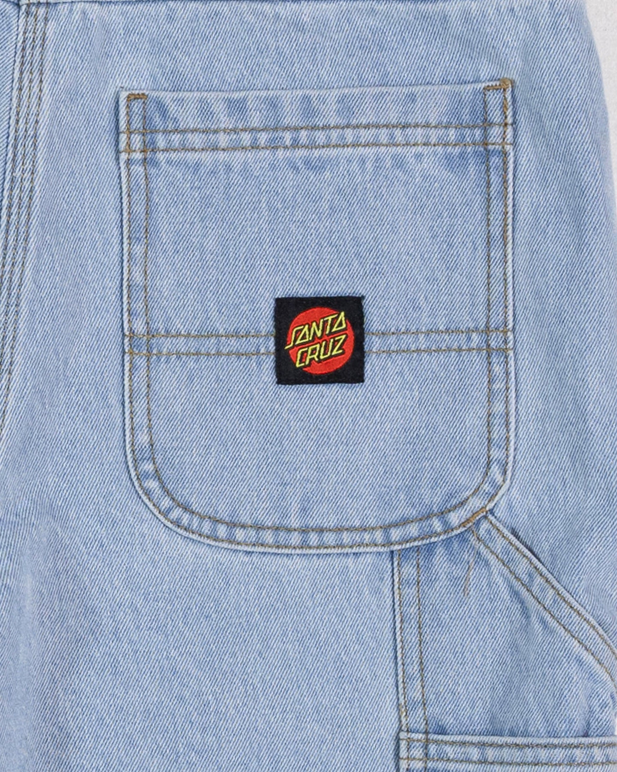 Kids Classic Dot Carpenter Casual Pant Light Washed Indigo - Image 3