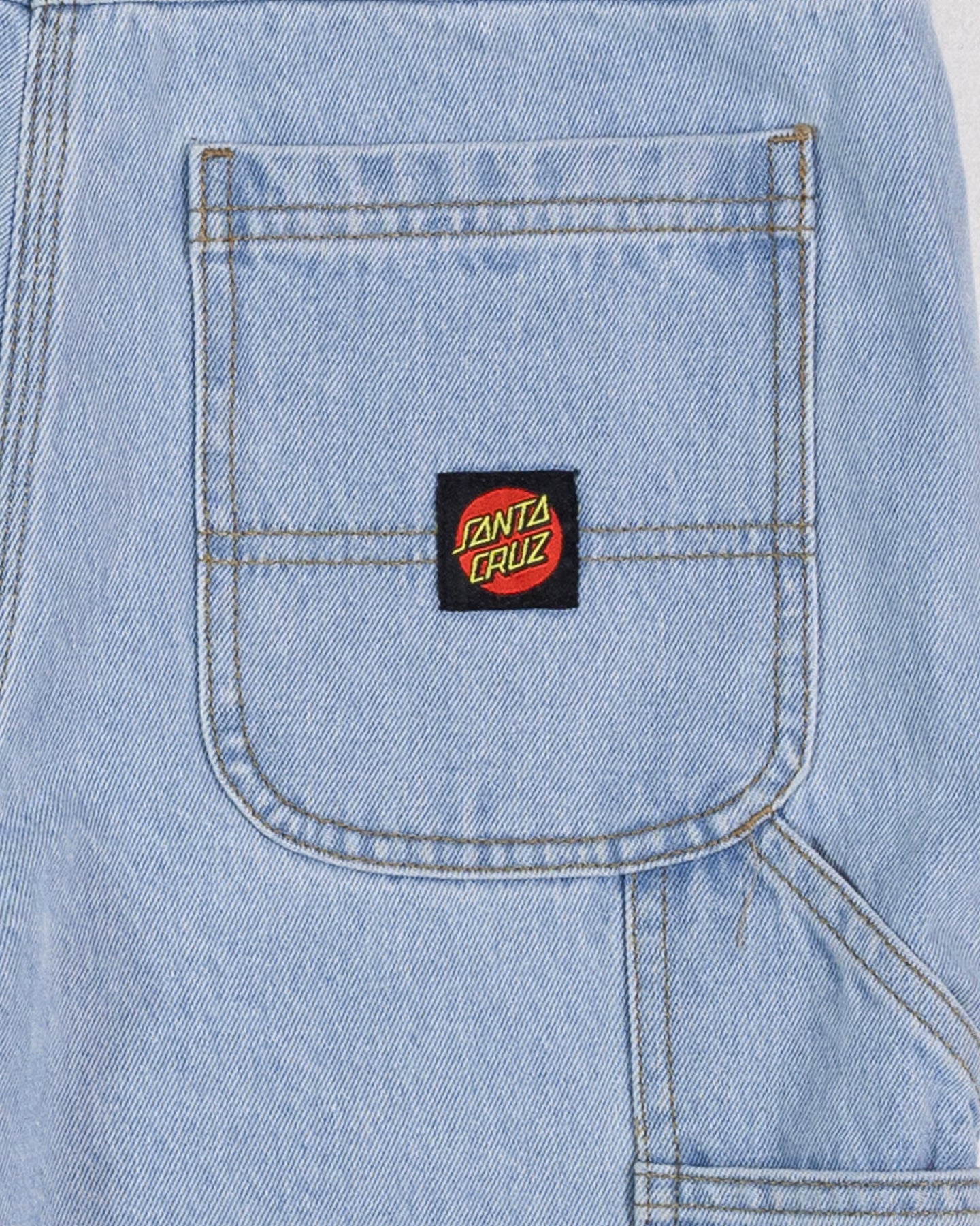 Kids Classic Dot Carpenter Casual Pant Light Washed Indigo - Image 3