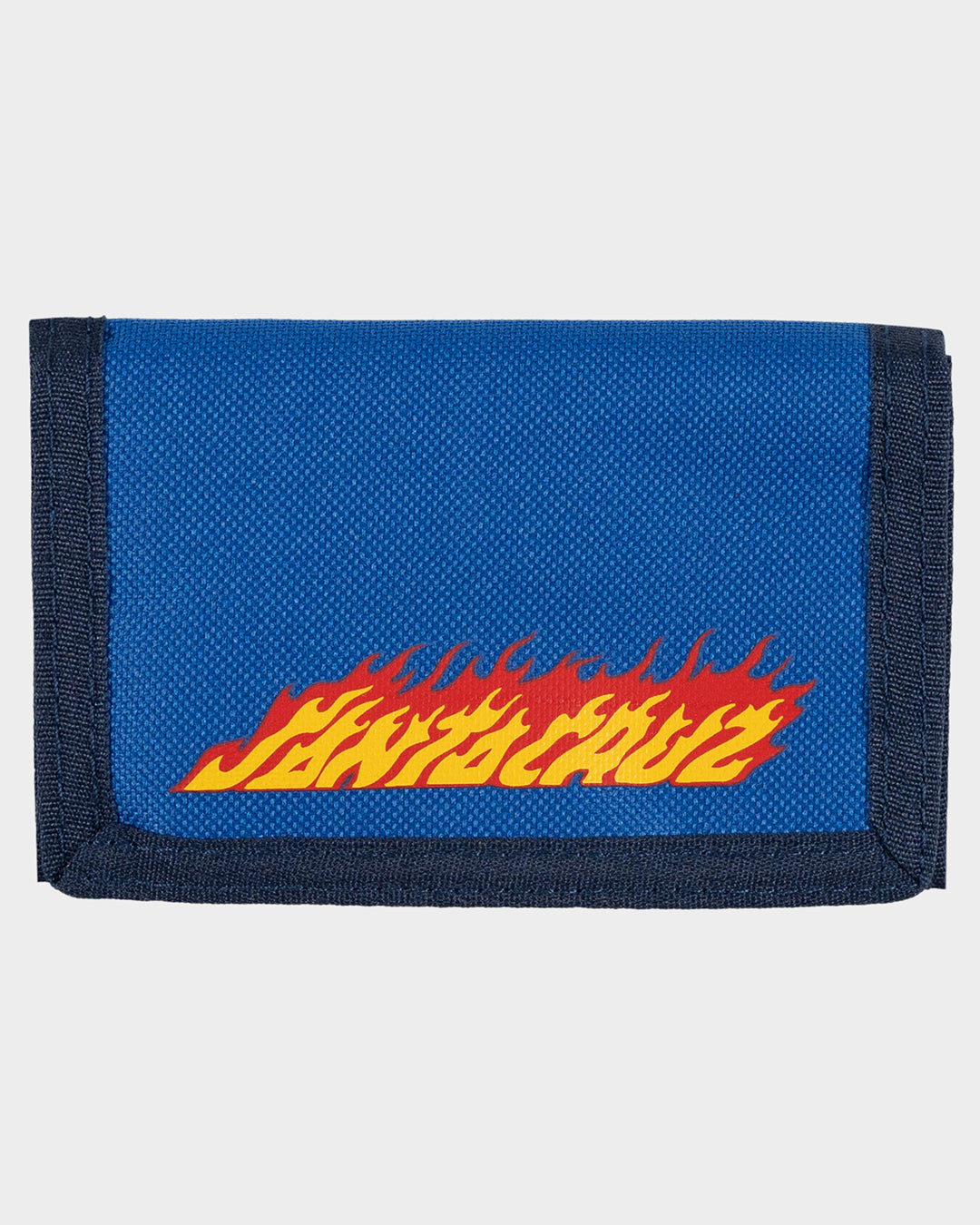 Mens Flame Ringed Dot Wallet Blue - Image 1