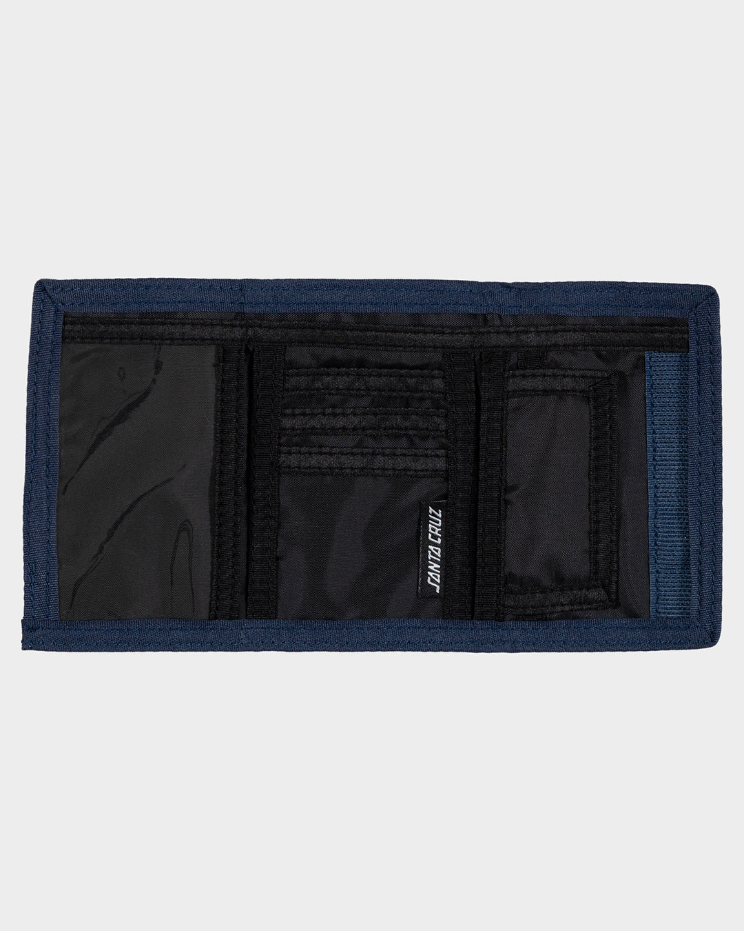 Mens Flame Ringed Dot Wallet Blue - Image 3