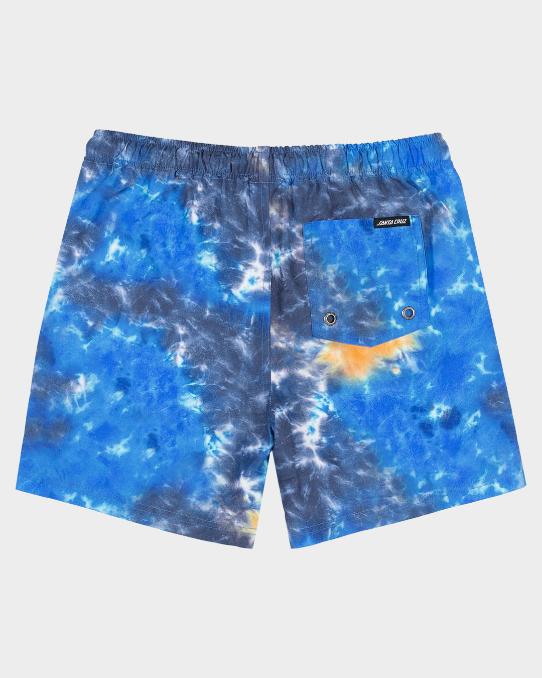 Kids Industrial Dot Mono Board Short Blue Tie Dye - Image 2
