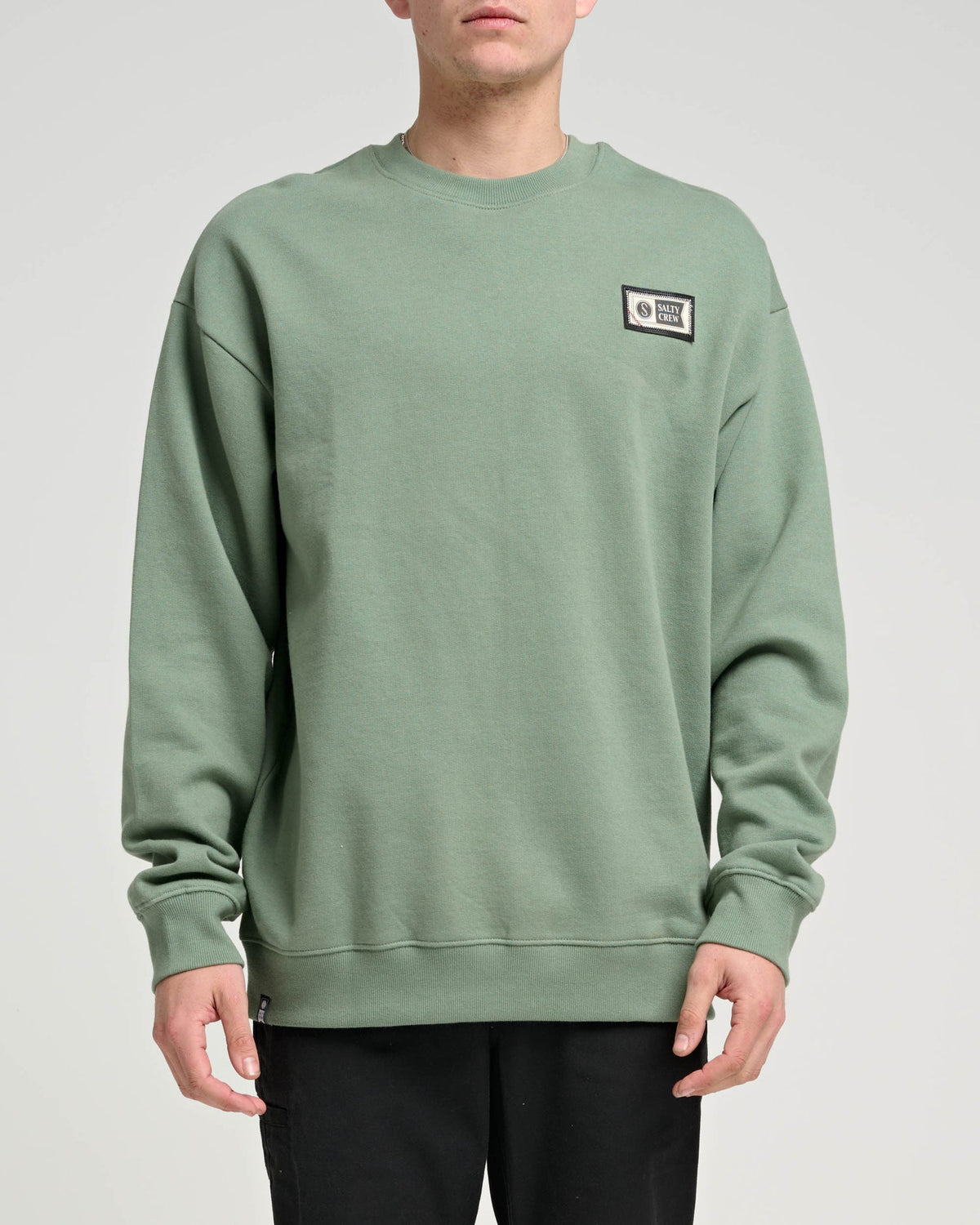 Topstitch Fleece Crew