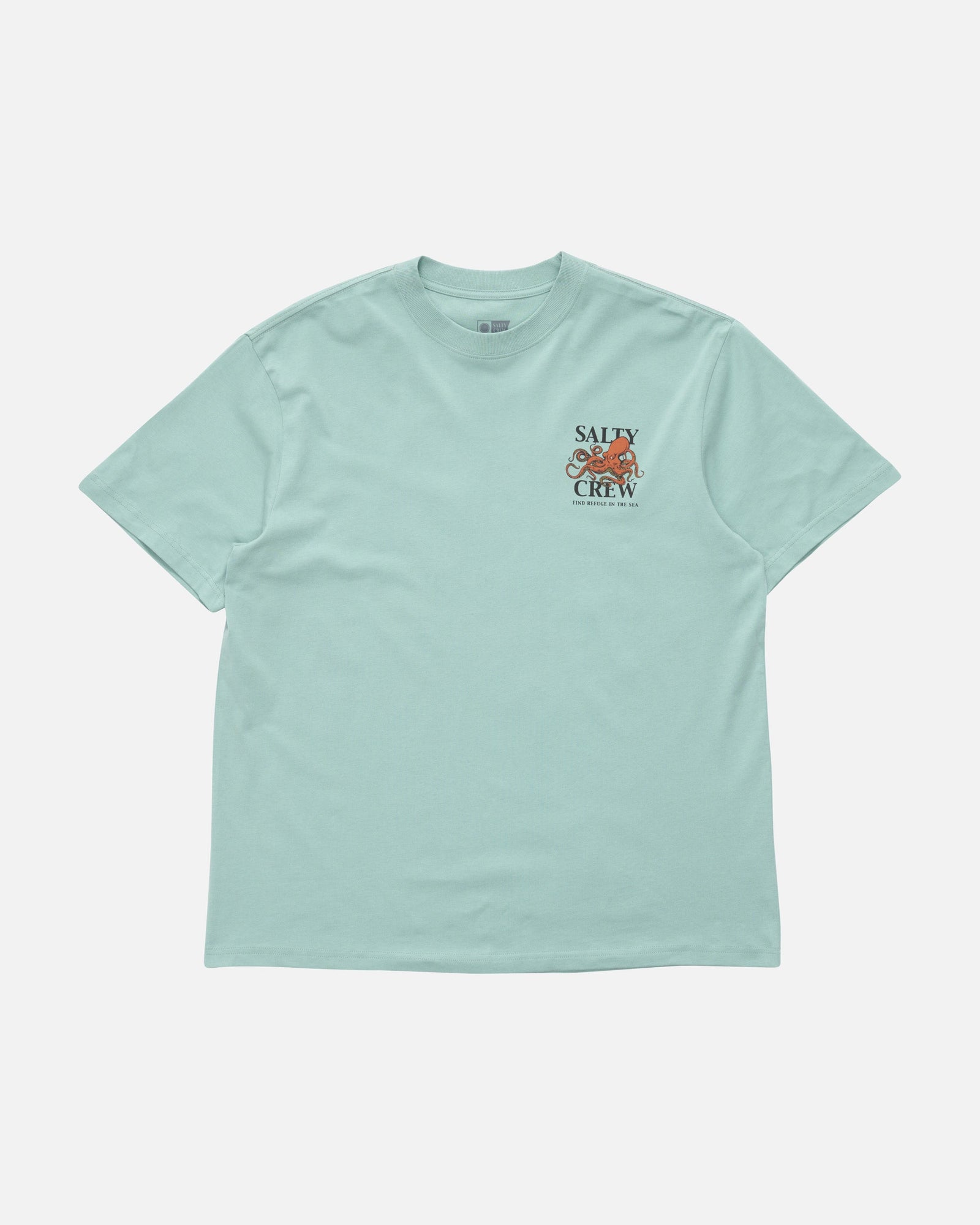 Mens Ink Sling Classic T Shirt Mackeral - Image 2