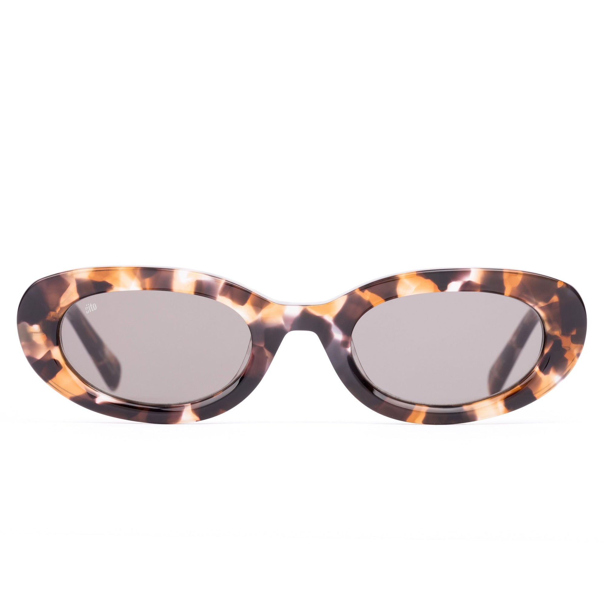 Lourdes Pebble Tort Sunglasses