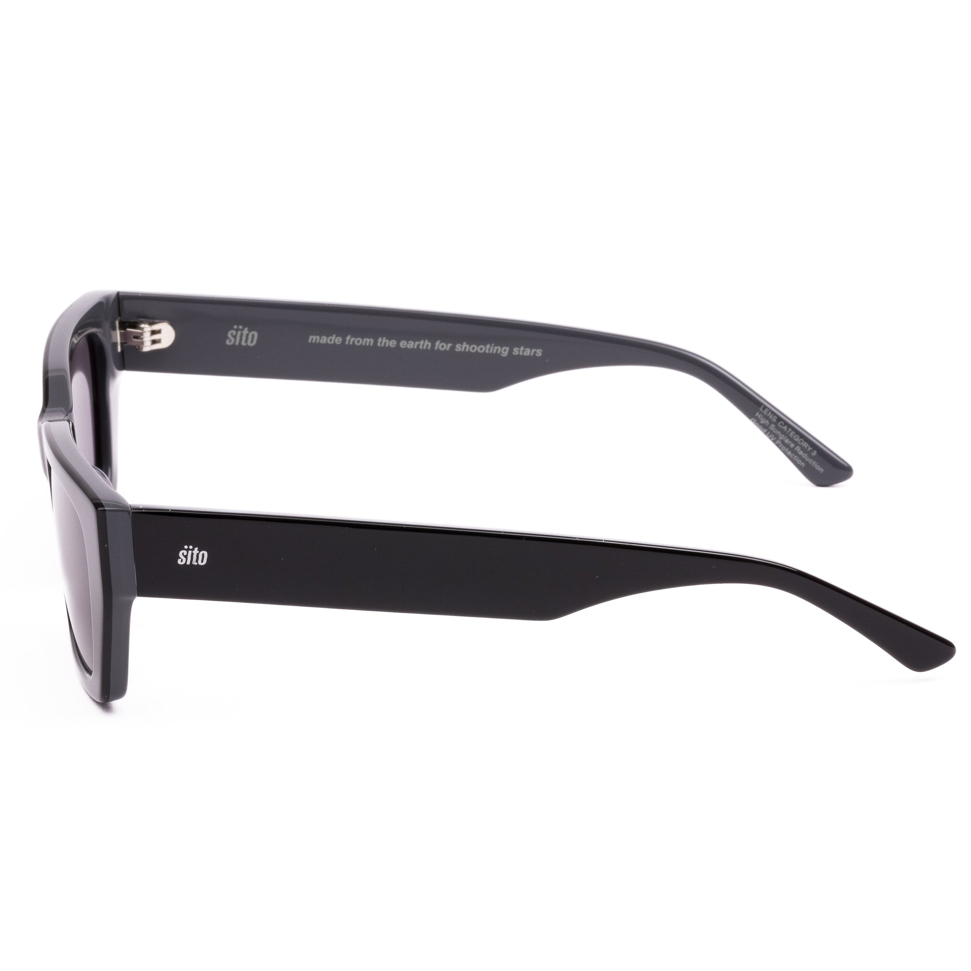 Outer Limits Black Grey Sunglasses