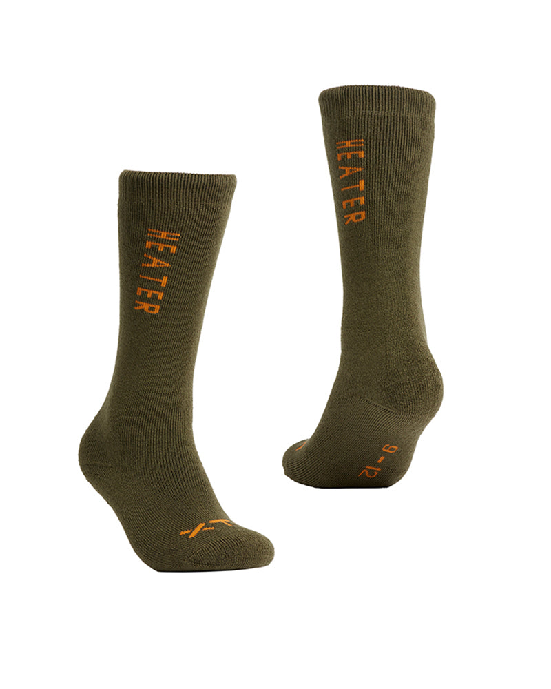 Heater Kids' Thick Merino Wool Winter Socks