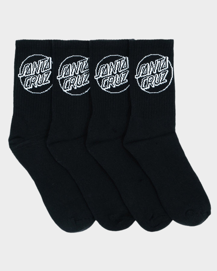 Mens Opus Dot Surf Socks Black - Image 1