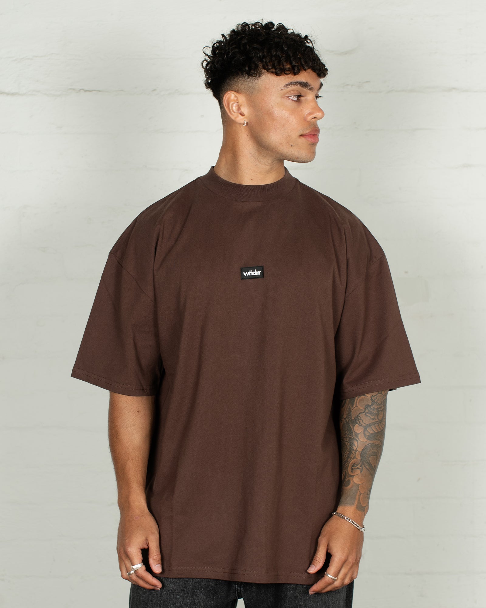 Soho Club Tee Brown - Image 4