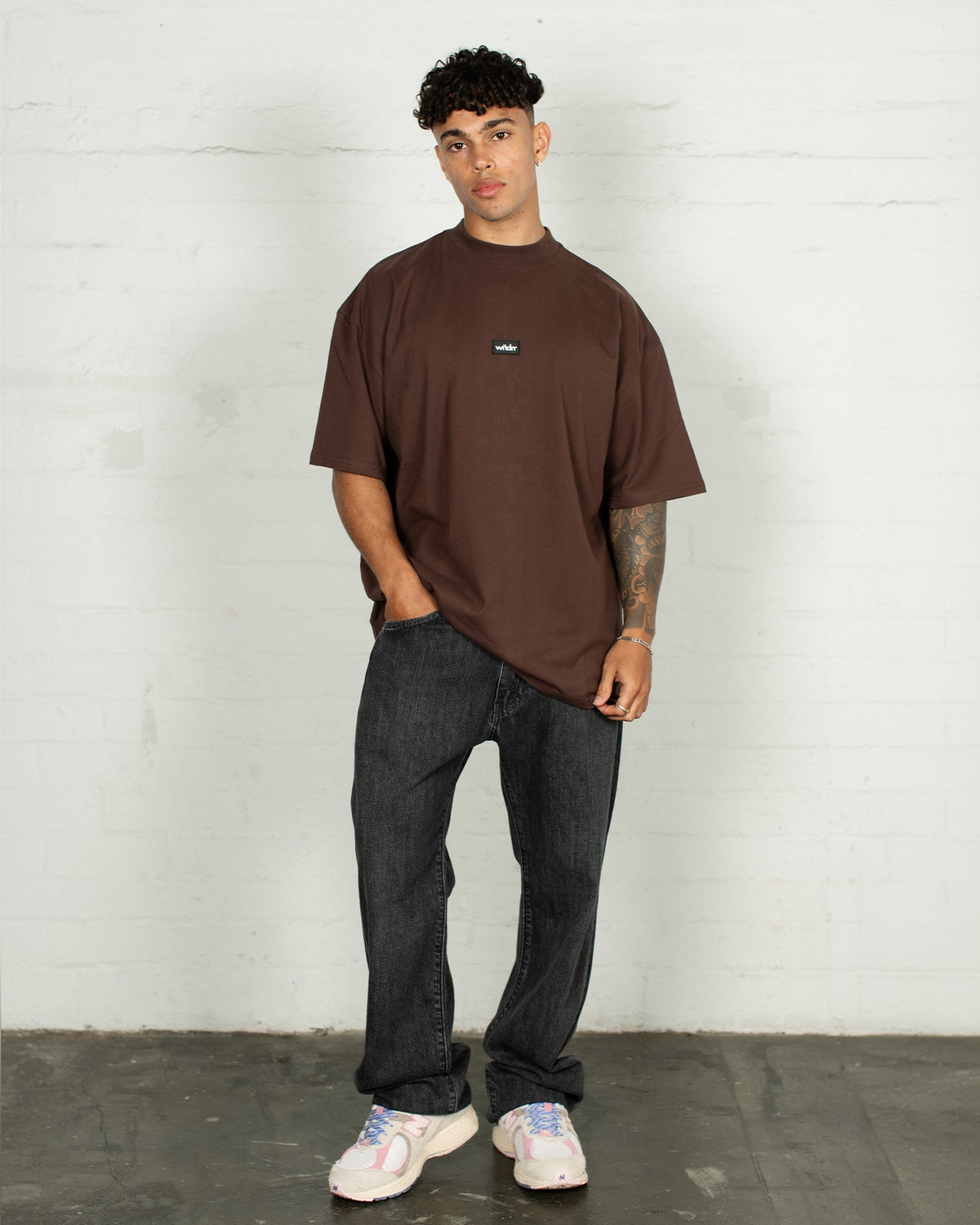 Soho Club Tee Brown - Image 5