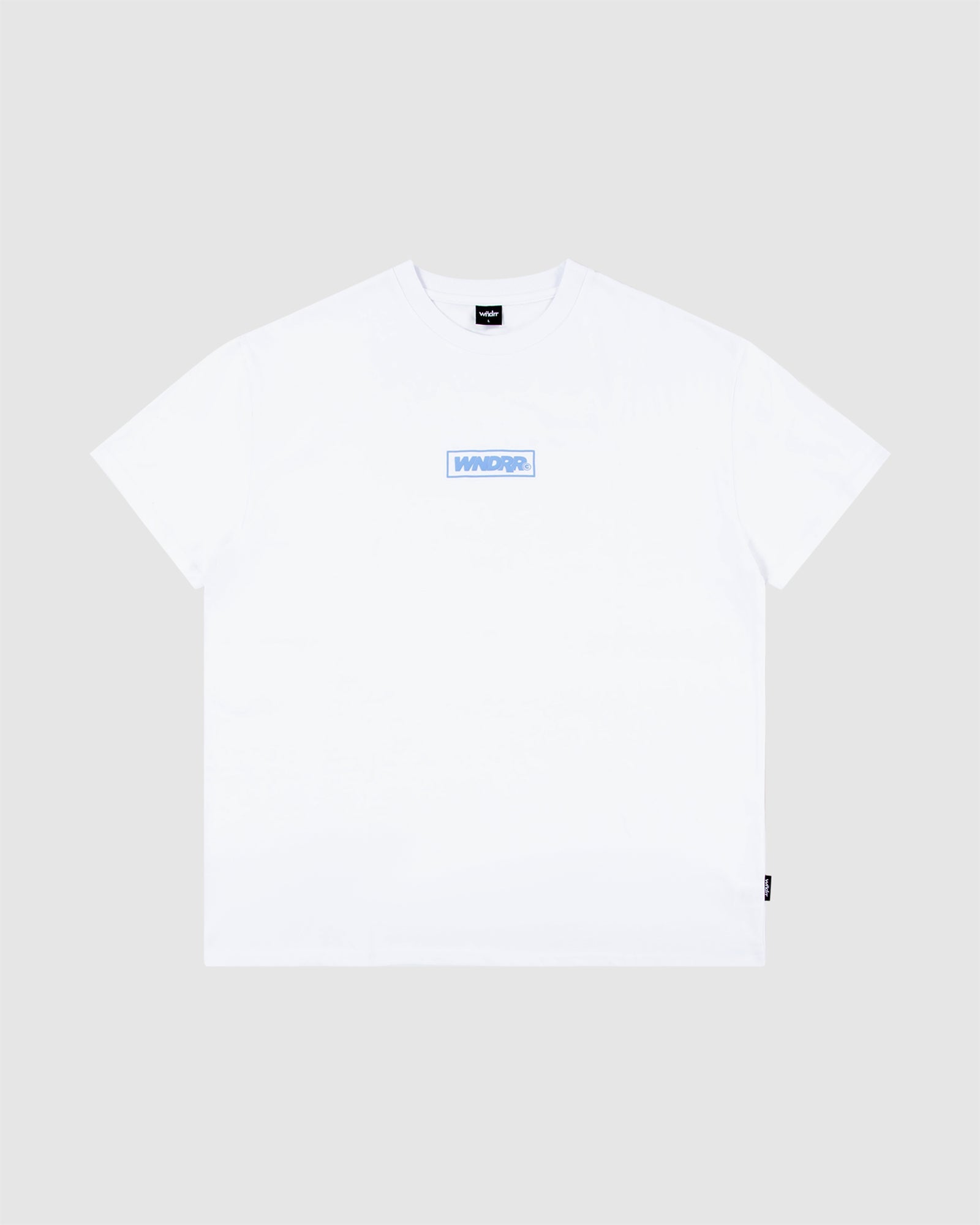 SCRAWL BOX FIT TEE - WHITE