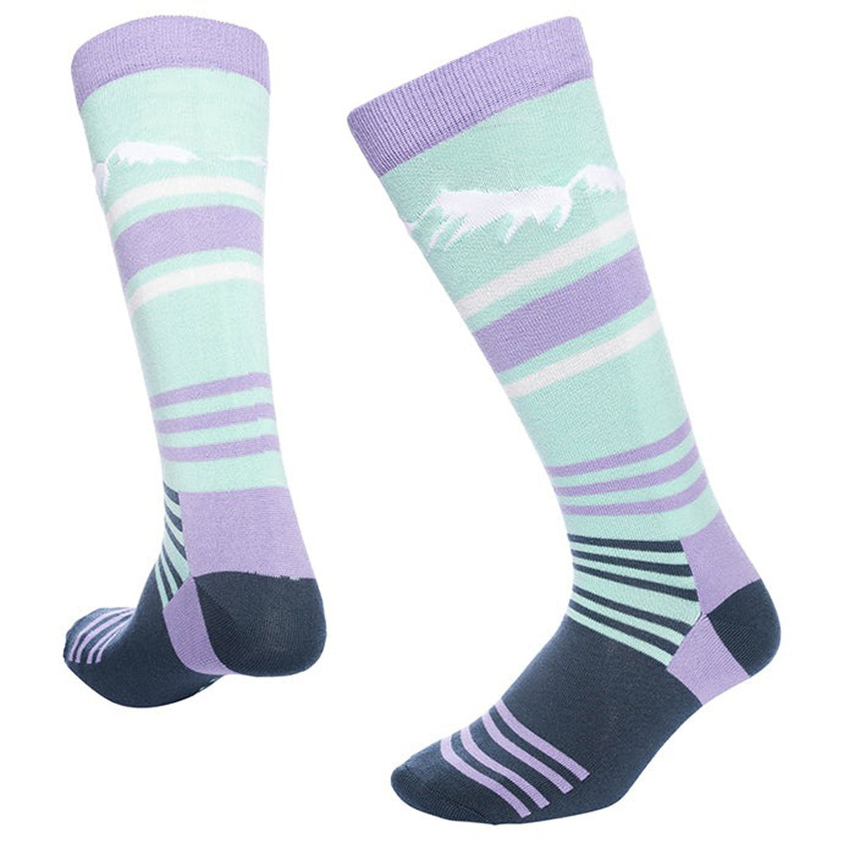 Trooper Merino Wool Blend Lightweight Snow Socks