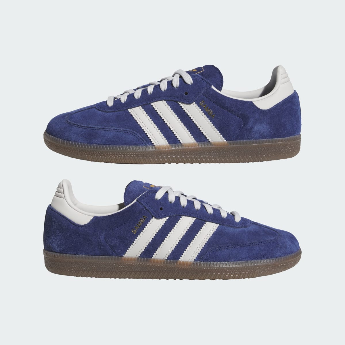 Samba Adv Shoes Dark Blue / Grey One / Gum - Image 8