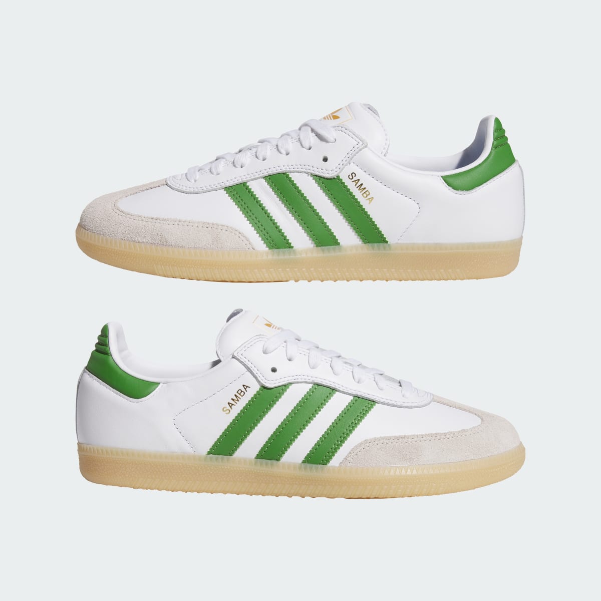 Samba Adv Shoes Cloud White / Crew Green / Gum - Image 8