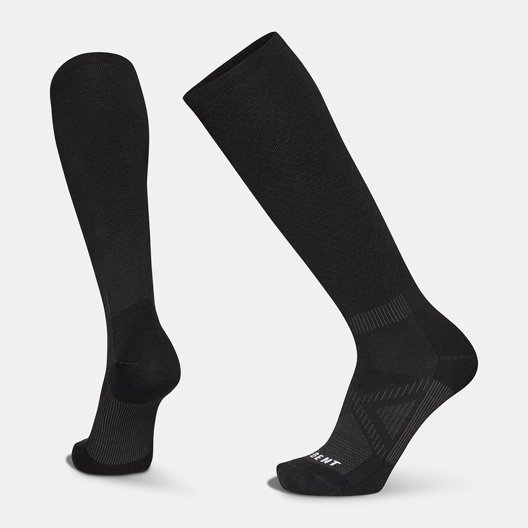 Zero Cushion Merino Compression Sock Black - Image 1