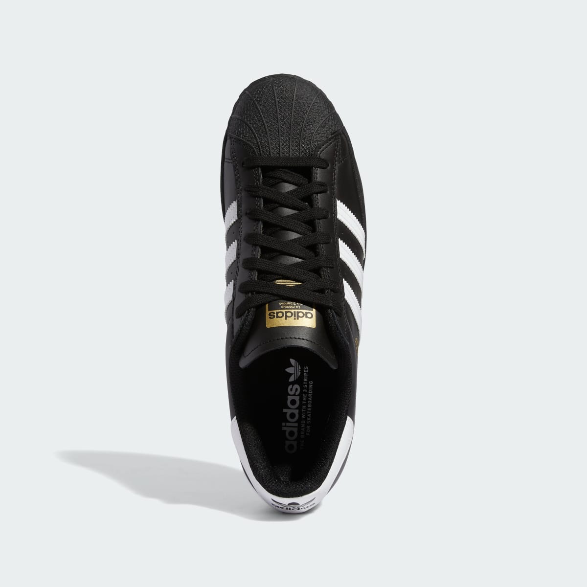 Superstar Adv Shoes Core Black / Cloud White / Cloud White - Image 2