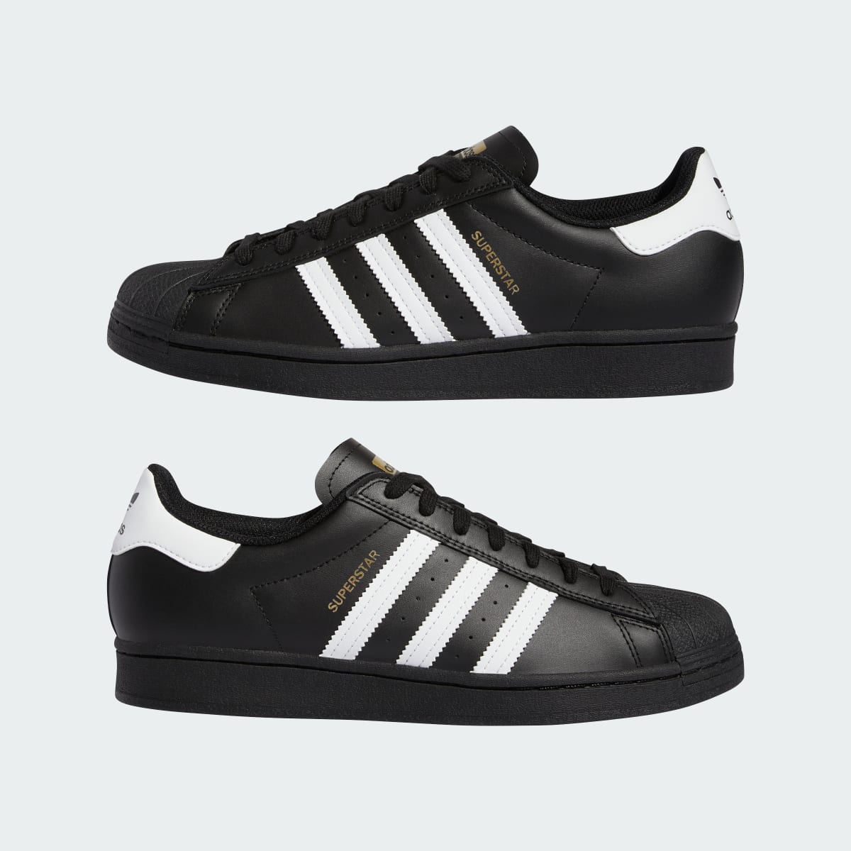 Superstar Adv Shoes Core Black / Cloud White / Cloud White - Image 7
