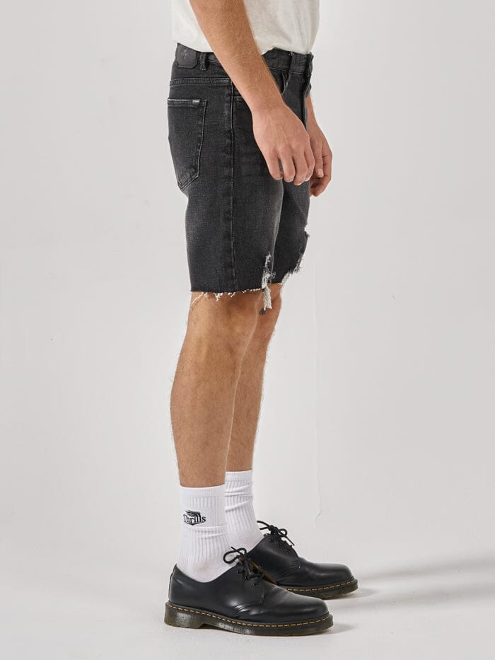 Destroyed Bones Denim Short
