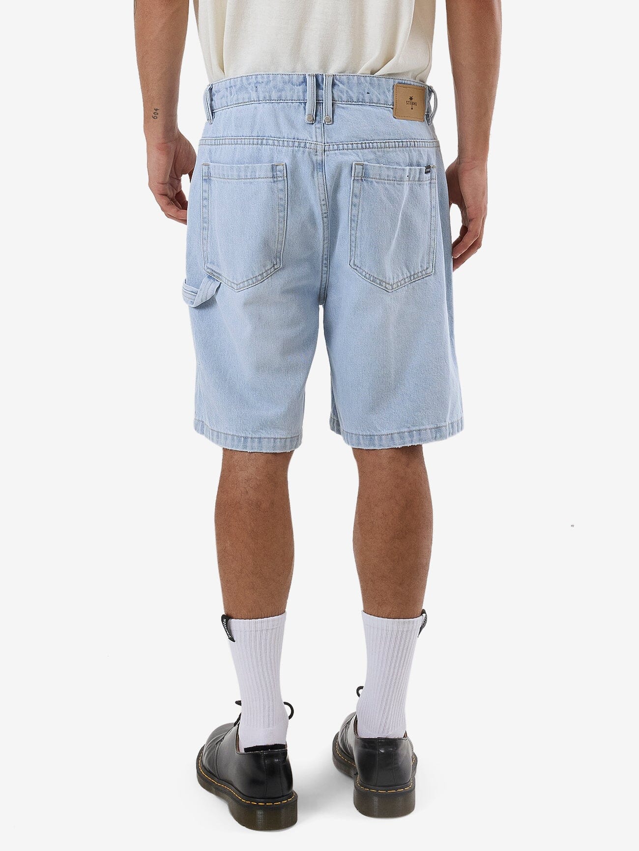 Slacker Denim Short Light Ash Blue - Image 2