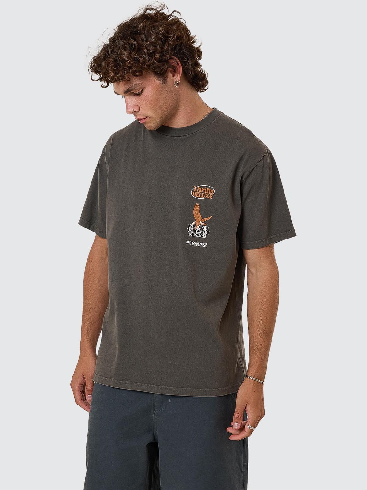 1st Grade Service Merch Fit Tee