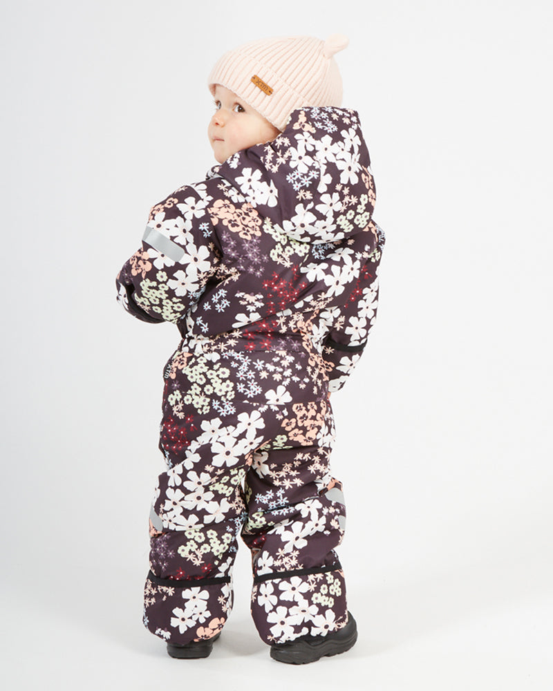 Kids Papoose One-Piece Ski Jacket Flowerfields - Image 2