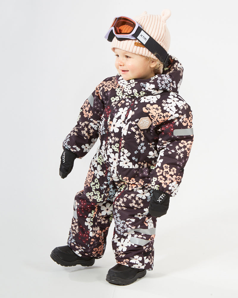 Kids Papoose One-Piece Ski Jacket Flowerfields - Image 4