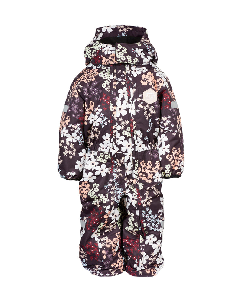 Kids Papoose One-Piece Ski Jacket Flowerfields - Image 6
