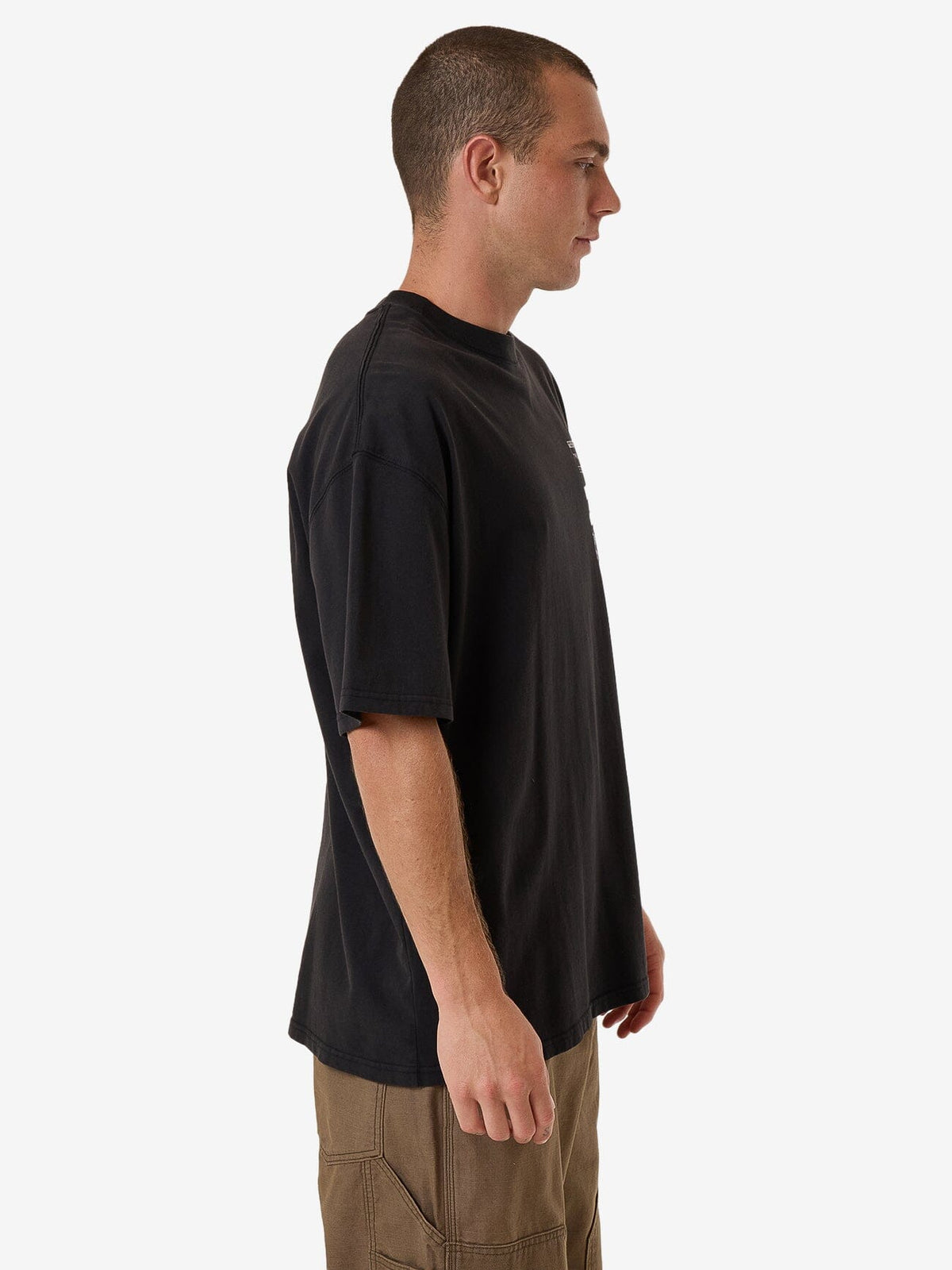 Chain Reaction Box Fit Oversize Tee