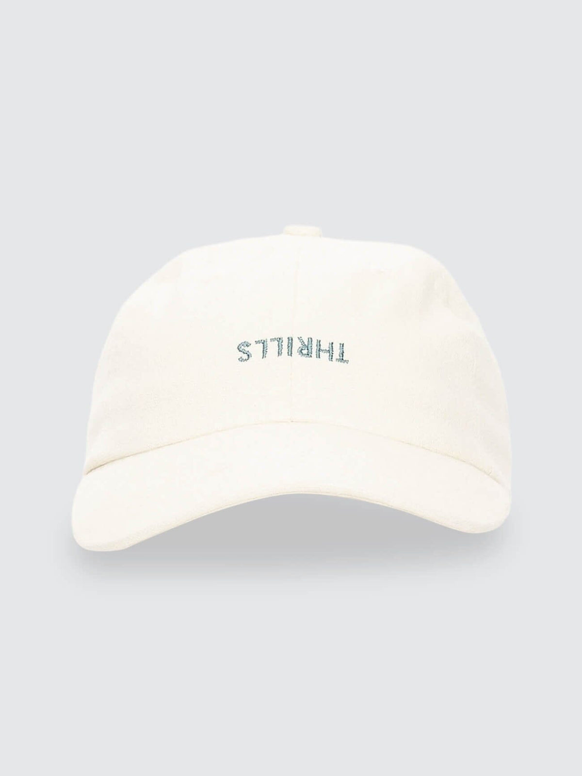 Mens Minimal Thrills 6 Panel Cap Tofu / Green Coast - Image 1