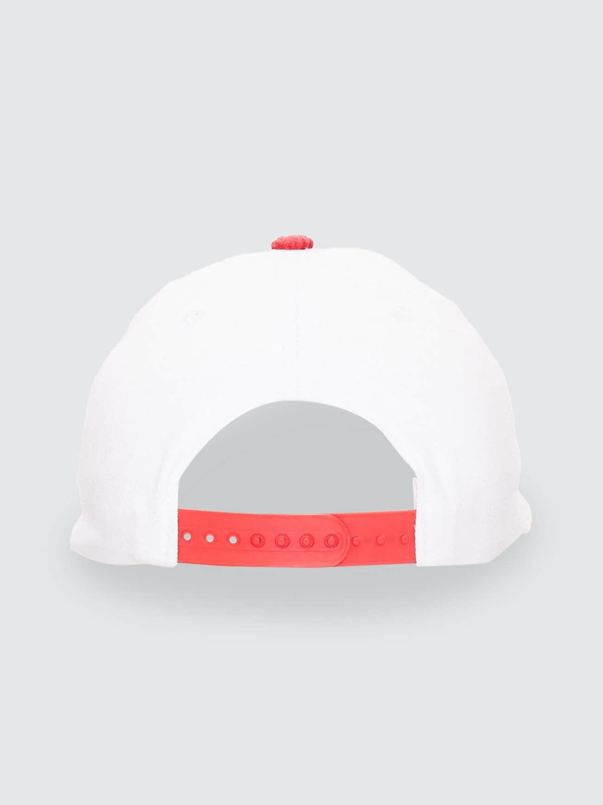 Mens Wonder World 6 Panel Cap White - Image 2