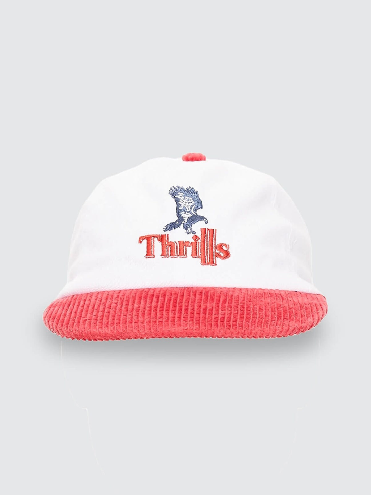 Mens Wonder World 6 Panel Cap White - Image 3