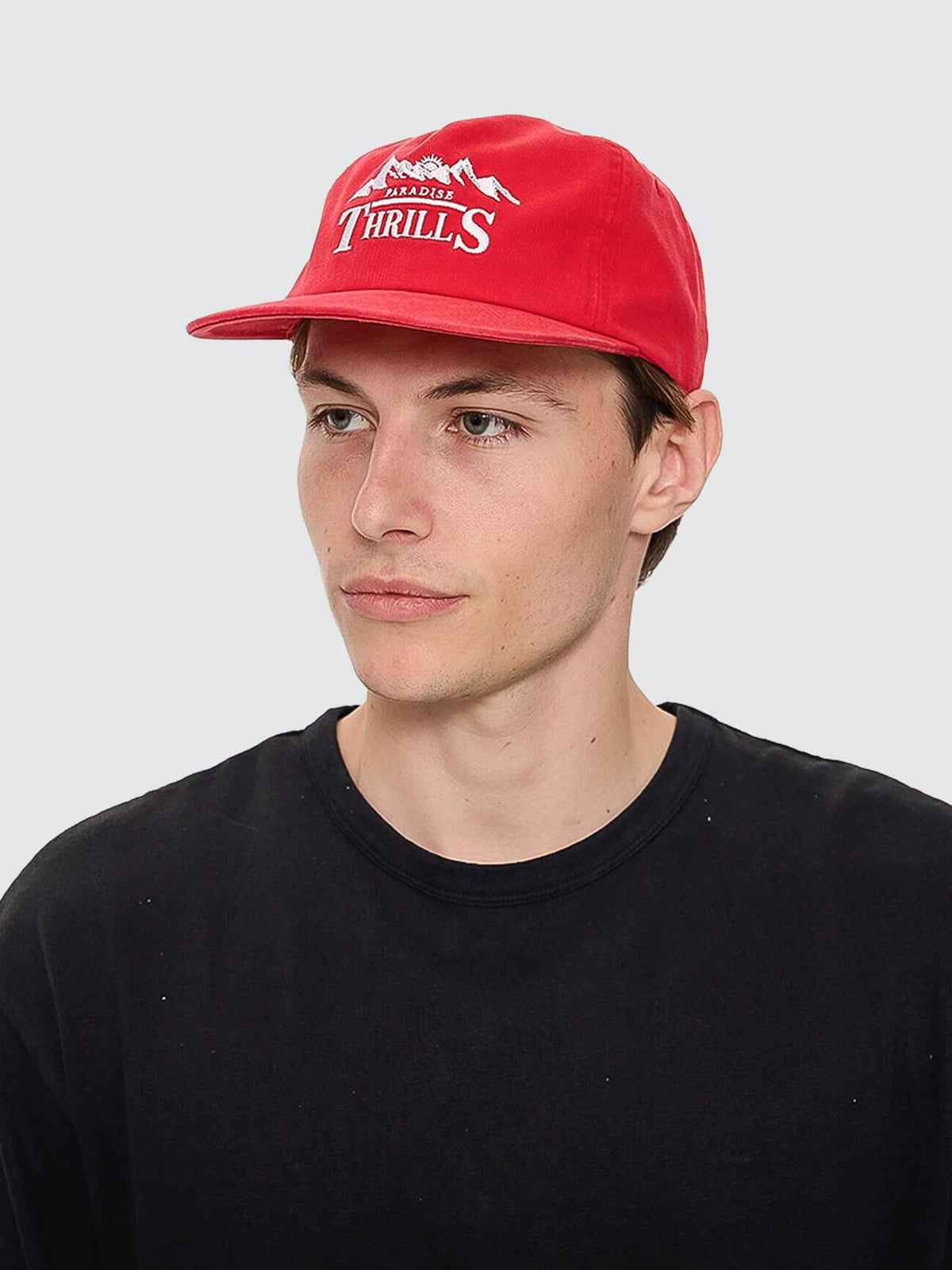 Mens Touch The Sky Cap Racing Red - Image 5