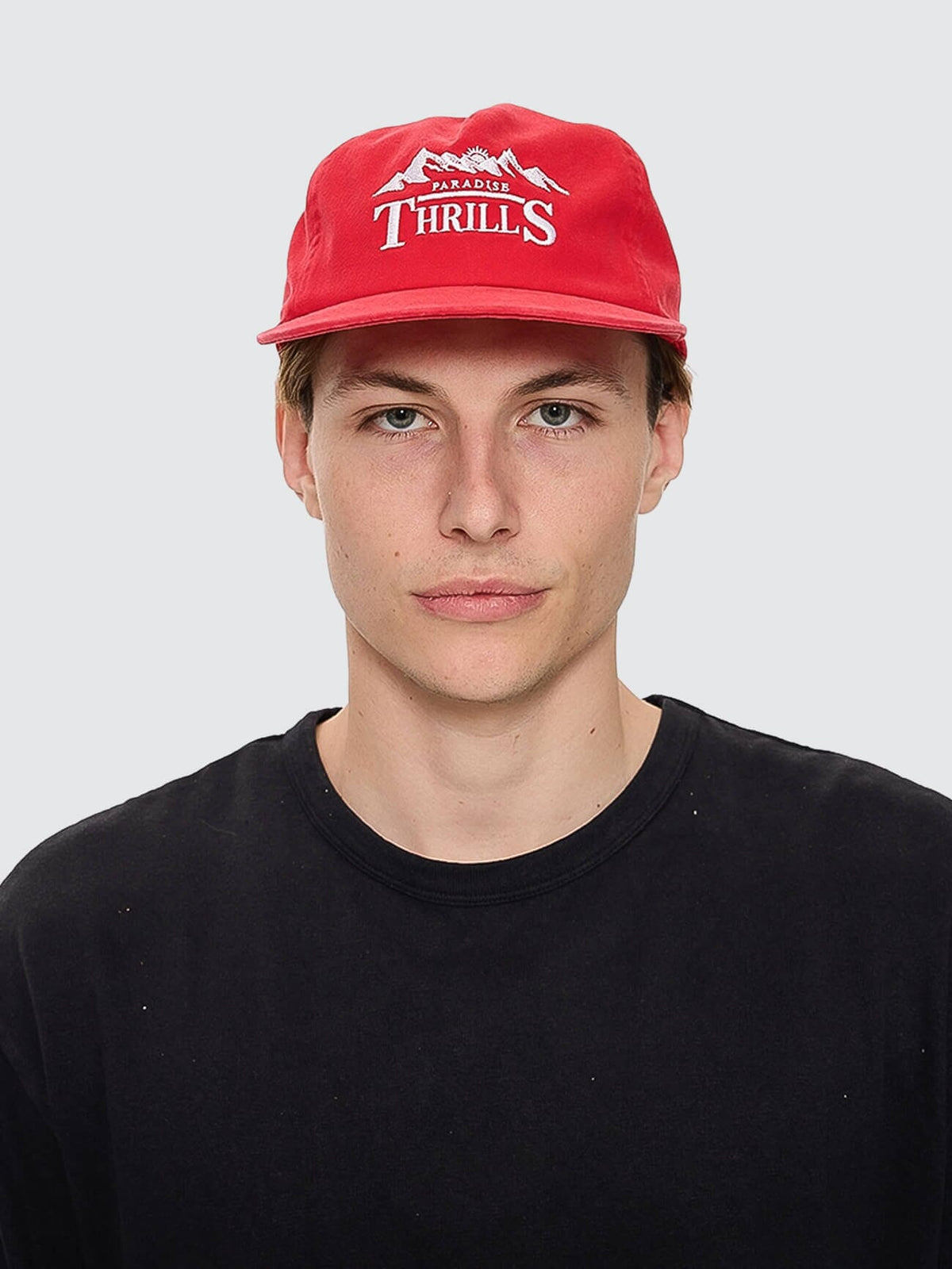 Mens Touch The Sky Cap Racing Red - Image 4