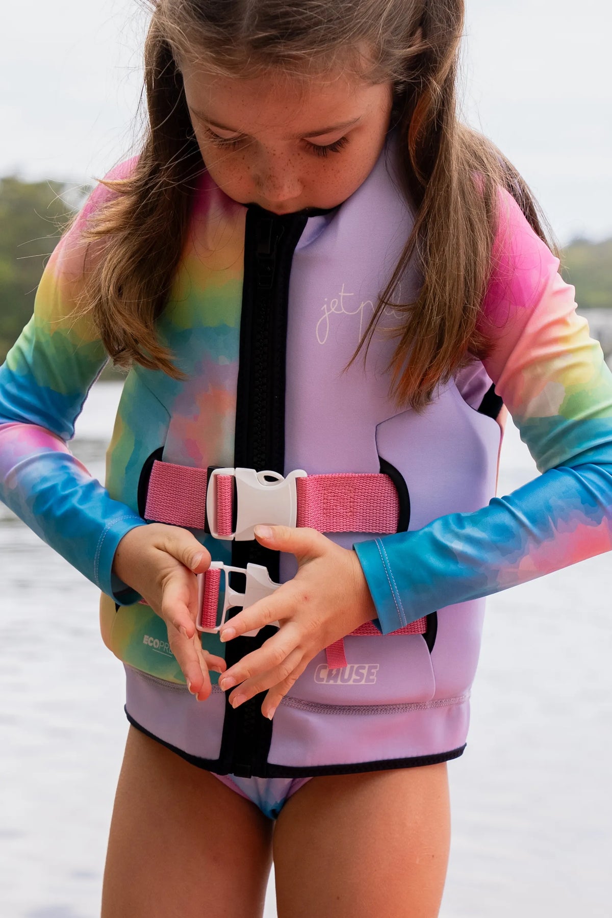 Kids Cause Life Jacket Tie Dye - Image 2